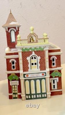 Dept 56 Disney Parks Village Lot Tinkerbell Silversmith Antiques 1&2 Fire Statio