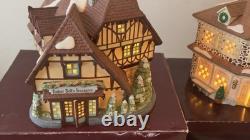 Dept 56 Disney Parks Village Lot Tinkerbell Silversmith Antiques 1&2 Fire Statio