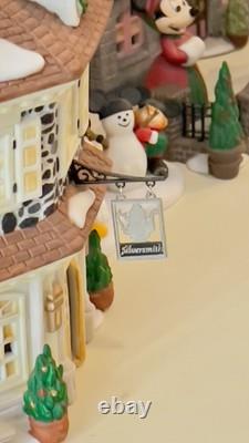Dept 56 Disney Parks Village Lot Tinkerbell Silversmith Antiques 1&2 Fire Statio