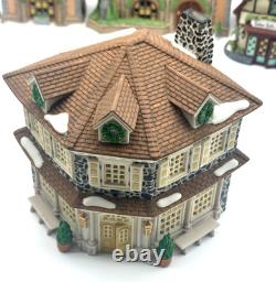 Dept 56 Disney Parks Village Series Complete Set Lot of 10 porcelain with Boxes