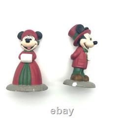 Dept 56 Disney Parks Village Series Complete Set Lot of 10 porcelain with Boxes