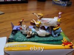 Dept 56 Disney Pooh and Friends A Hero's Parade Complete in Box