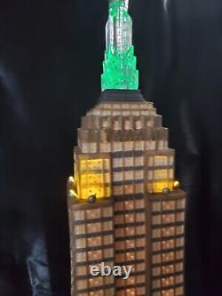 Dept 56 EMPIRE STATE BUILDING Christmas in the City READ #56.59207 Item#197