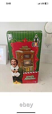 Dept 56 Elf Movie Buddy's Apartment (retired)