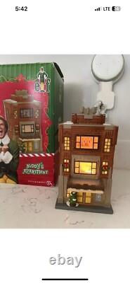 Dept 56 Elf Movie Buddy's Apartment (retired)