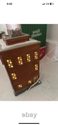 Dept 56 Elf Movie Buddy's Apartment (retired)