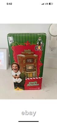 Dept 56 Elf Movie Buddy's Apartment (retired)