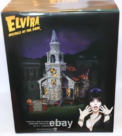 Dept 56 Elvira The Fallen Church Of Fallwell Village 6013669