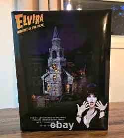 Dept 56 Elvira The Fallen Church of Fallwell Brand New Halloween Deptartment 56