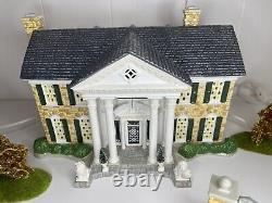 Dept 56 Elvis Presley's Graceland Snow Village Set with Box