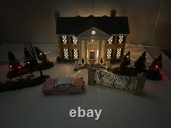 Dept 56 Elvis Presley's Graceland Snow Village Set with Box