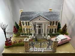 Dept 56 Elvis Presley's Graceland Special Edition Gift Set 55041 Missing Light