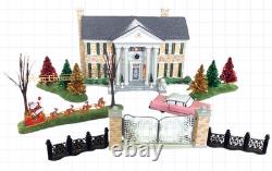 Dept 56 Elvis Presley's Graceland Special Edition Gift Set Christmas Holiday Box