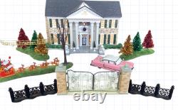 Dept 56 Elvis Presley's Graceland Special Edition Gift Set Christmas Holiday Box