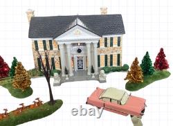 Dept 56 Elvis Presley's Graceland Special Edition Gift Set Christmas Holiday Box