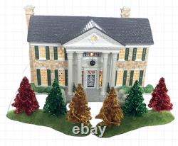 Dept 56 Elvis Presley's Graceland Special Edition Gift Set Christmas Holiday Box