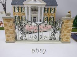 Dept 56 Elvis Presley's Graceland Special Edition Gift Set Rare Complete Working