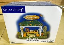 Dept 56 Fall lot- Scarecrow Harvest Festival, Roadside Produce Stand SEE DES