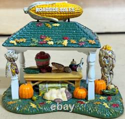 Dept 56 Fall lot- Scarecrow Harvest Festival, Roadside Produce Stand SEE DES