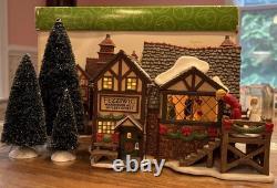 Dept 56 Fezziwig's Ballroom Dickens Village Gift Set Illuminated Animated READ