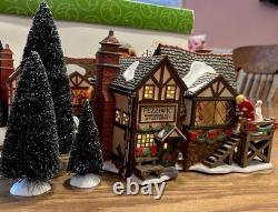 Dept 56 Fezziwig's Ballroom Dickens Village Gift Set Illuminated Animated READ