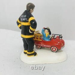 Dept 56 Fireman #54953 #402022 #54952 #54070 Snow village bundle starter lot