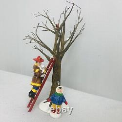 Dept 56 Fireman #54953 #402022 #54952 #54070 Snow village bundle starter lot