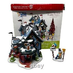 Dept 56 Frosty's Christmas Weather Station #56787 North Pole X-Mas Village