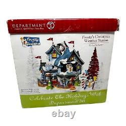 Dept 56 Frosty's Christmas Weather Station #56787 North Pole X-Mas Village