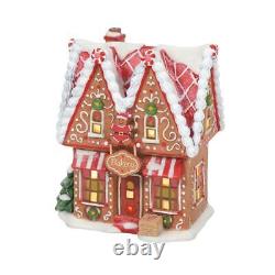 Dept 56 GINGERBREAD BAKERY North Pole Village 6009759 NEW 2022 IN STOCK