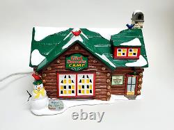 Dept 56 Girl Scout's Camp Lodge Building Snow Village Retired 4050982 with BOX