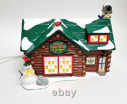 Dept 56 Girl Scout's Camp Lodge Building Snow Village Retired 4050982 with BOX