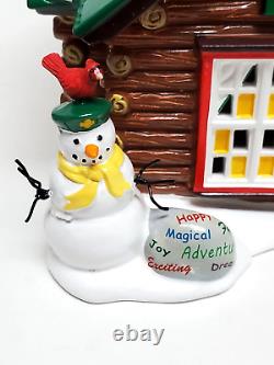 Dept 56 Girl Scout's Camp Lodge Building Snow Village Retired 4050982 with BOX