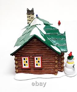 Dept 56 Girl Scout's Camp Lodge Building Snow Village Retired 4050982 with BOX