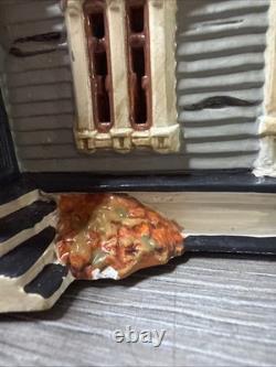 Dept. 56 Grimsly Manor Halloween House Snow Village Lights Sound #56.55004 WORKS