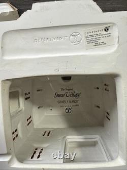 Dept. 56 Grimsly Manor Halloween House Snow Village Lights Sound #56.55004 WORKS