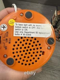 Dept. 56 Grimsly Manor Halloween House Snow Village Lights Sound #56.55004 WORKS