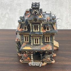 Dept 56 Grimsly Manor Snow Village Halloween Village House 55004 No Lights