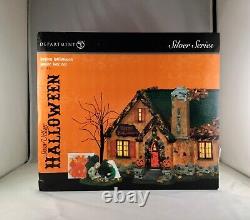 Dept 56 HAPPY HALLOWEEN HOUSE Box Set /4 SV Halloween 6004822 Trick or Treat NEW