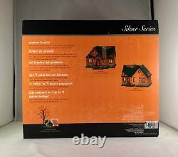 Dept 56 HAPPY HALLOWEEN HOUSE Box Set /4 SV Halloween 6004822 Trick or Treat NEW