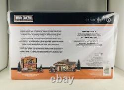 Dept 56 HARLEY-DAVIDSON SHOWROOM Box Set / 3 Snow Village 4056173 DEPARTMENT D56