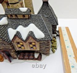 Dept 56 HVC Dickens Village London Gin Distillery#58746 Works Well! No Flag