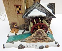 Dept 56 HVC Dickens Village London Gin Distillery#58746 Works Well! No Flag