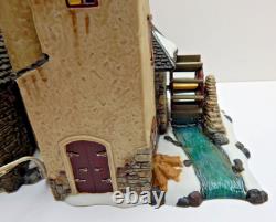 Dept 56 HVC Dickens Village London Gin Distillery#58746 Works Well! No Flag