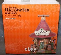 Dept 56 Halloween Celia's Cellar Snow Village 6005477 New In Box