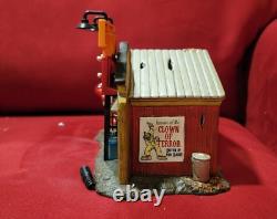 Dept 56 Halloween Clown House Of Terror Spooky Sounds Screamville Dunk Tank