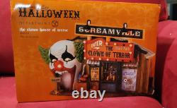 Dept 56 Halloween Clown House Of Terror Spooky Sounds Screamville Dunk Tank