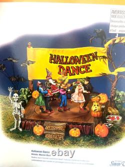 Dept 56 Halloween Dance 55189 Brand New Plays Monster Mash