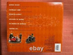 Dept 56 Halloween Harley Davidson Crow Bar sold with Forced Fit, NIB- Rare Set