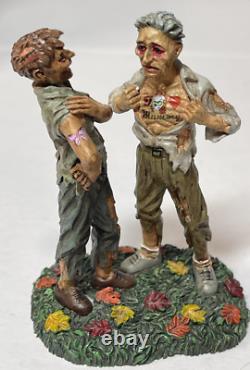Dept 56 Halloween Harley Davidson Ghost Riders Club & Ink Scare Figure 4044878
